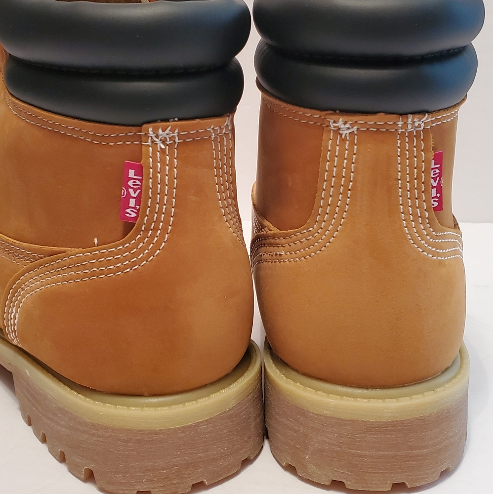LEVI'S MENS WORK BOOTS SIZE 10 - Picture 7 of 8